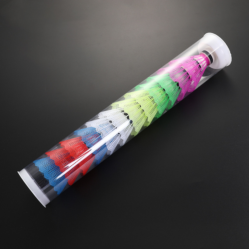 12Pcs Colorful Badminton Balls - مراجعة Nylon Shuttlecock 12 وسعره