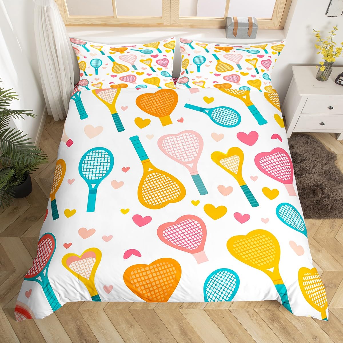 Badminton Duvet Cover Twin Que - مراجعة Badminton Queen وسعره
