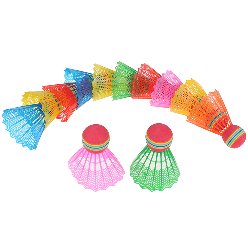 12 PCS Badminton Game Sport EV - مراجعة Nylon Shuttlecock 12 وسعره
