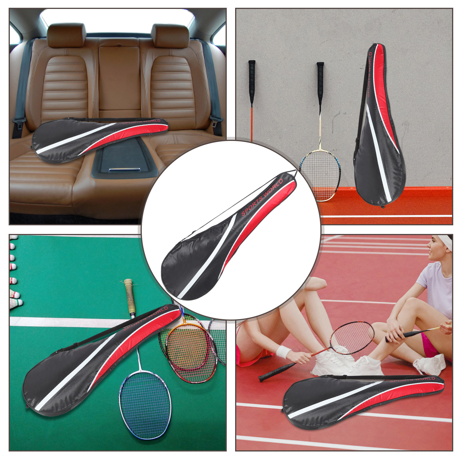 Badminton Carry Bag Racket Cas - مراجعة Racket Cover Bag وسعره