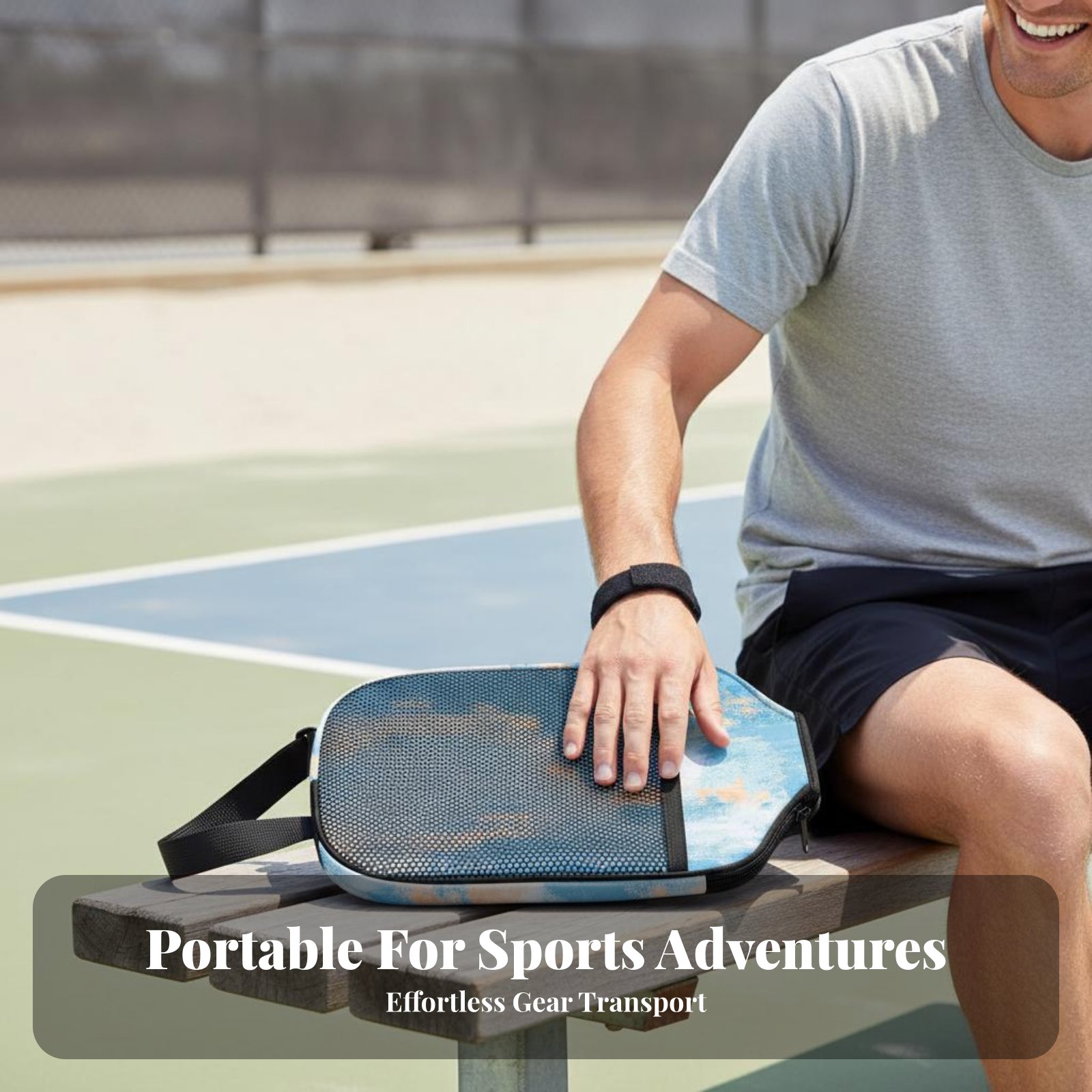Pickleball Paddle Cover Portab - مراجعة Racket Cover Bag وسعره