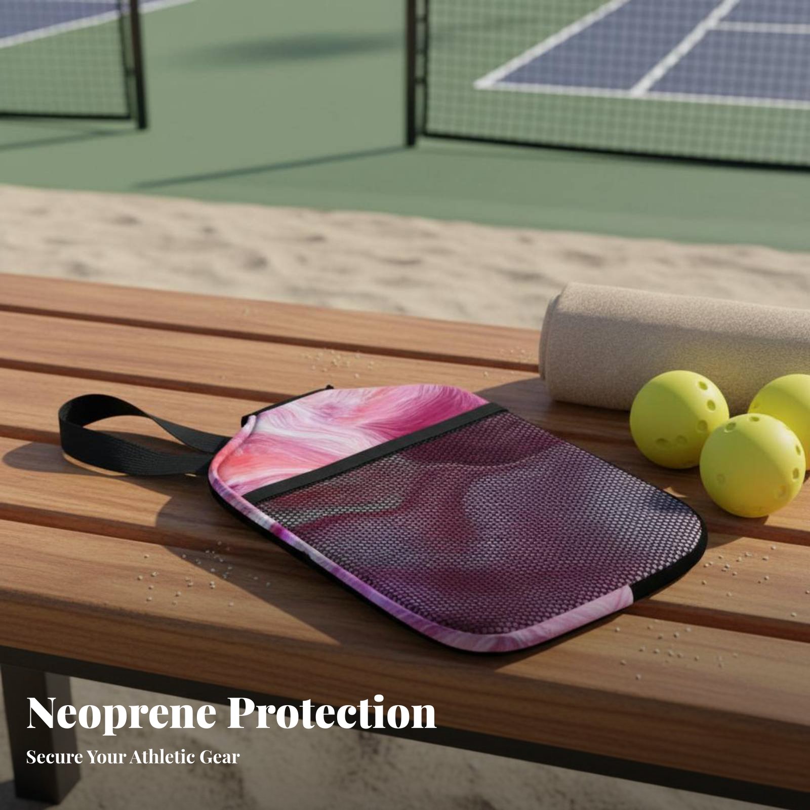 Pickleball Paddle Cover Portab - مراجعة Racket Cover Bag وسعره