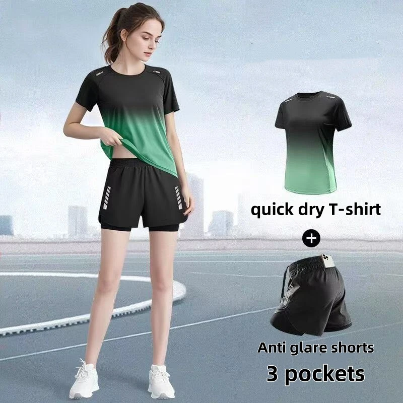 Women's sportswear set, runnin - مراجعة Badminton Outfit وسعره
