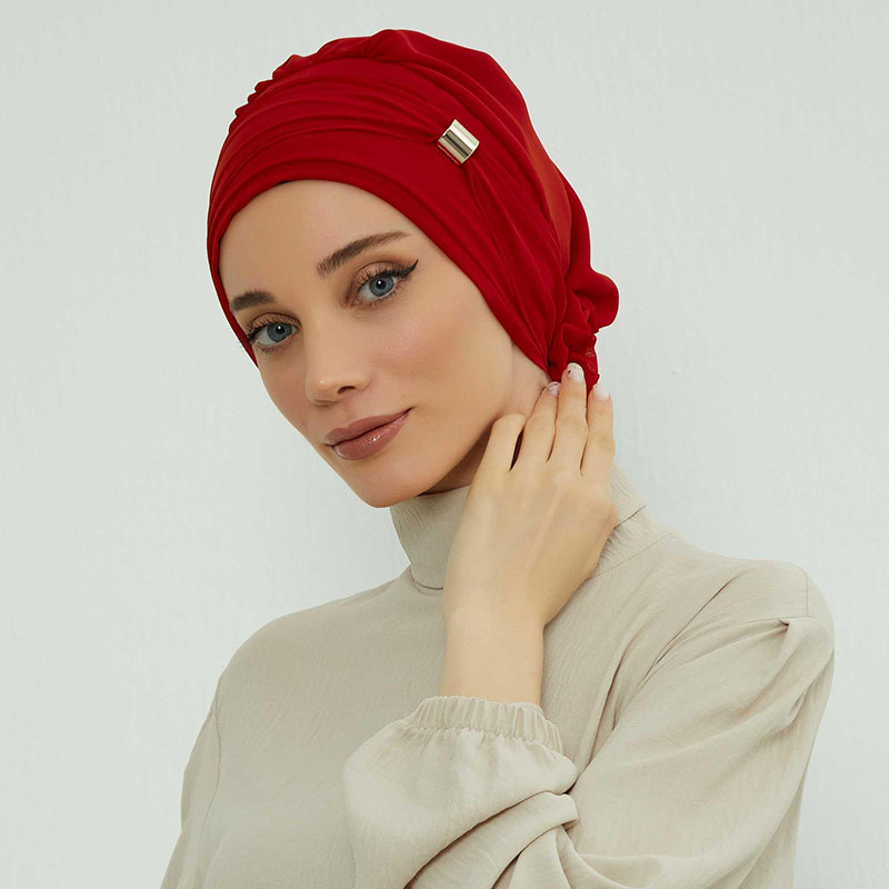 Plain Muslim Instant Turban Ha - مراجعة Badminton Indonesia وسعره