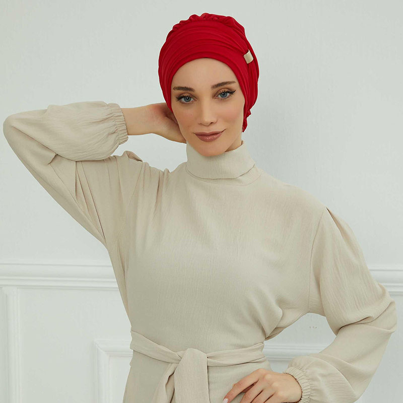 Plain Muslim Instant Turban Ha - مراجعة Badminton Indonesia وسعره