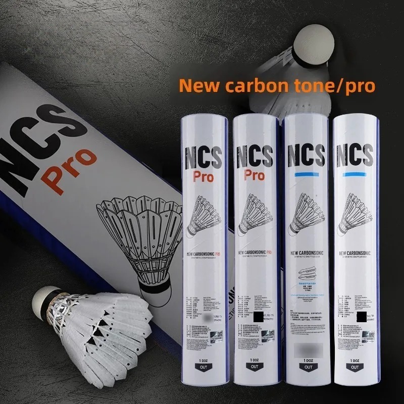 Origina 12pcs/ tube  NCS/NCS P - مراجعة Nylon Shuttlecock 12 وسعره