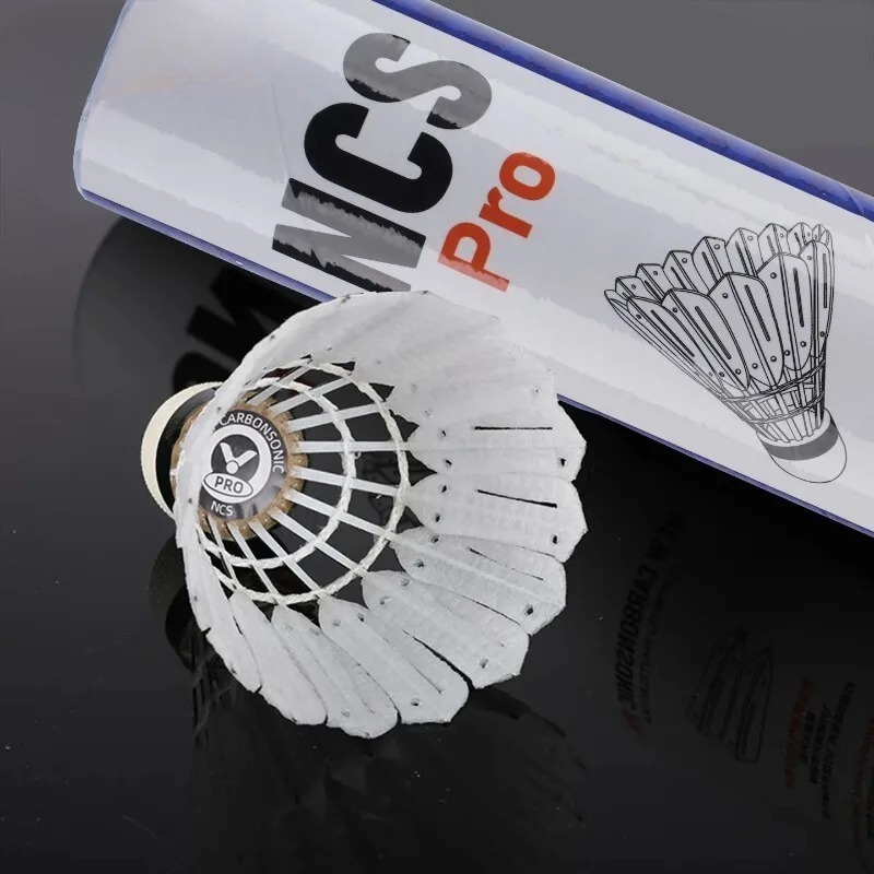 Origina 12pcs/ tube  NCS/NCS P - مراجعة Nylon Shuttlecock 12 وسعره