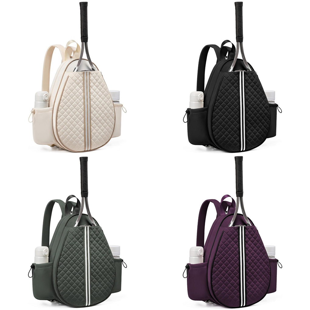 Zipper Closure Tennis Bag Larg - مراجعة Racket Cover Bag وسعره
