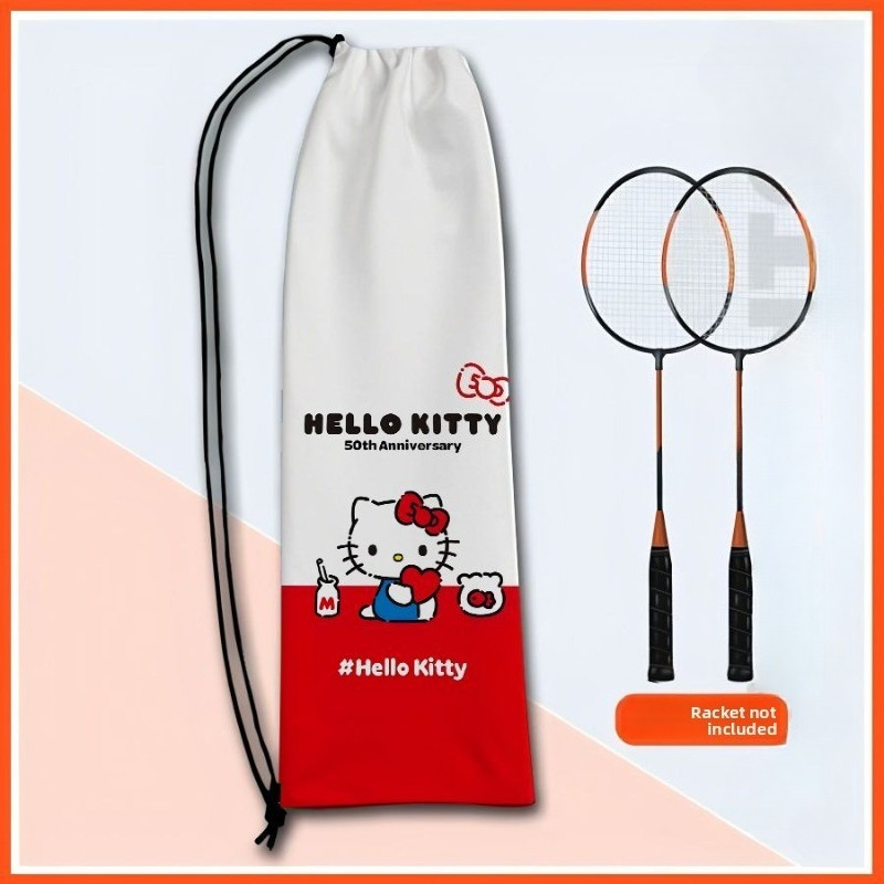 Cute Hello Kitty 50th Annivers - مراجعة Racket Cover Bag وسعره