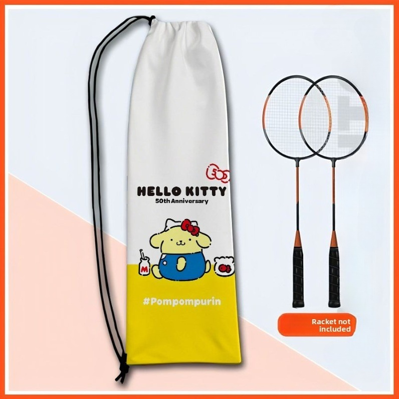 Cute Hello Kitty 50th Annivers - مراجعة Racket Cover Bag وسعره