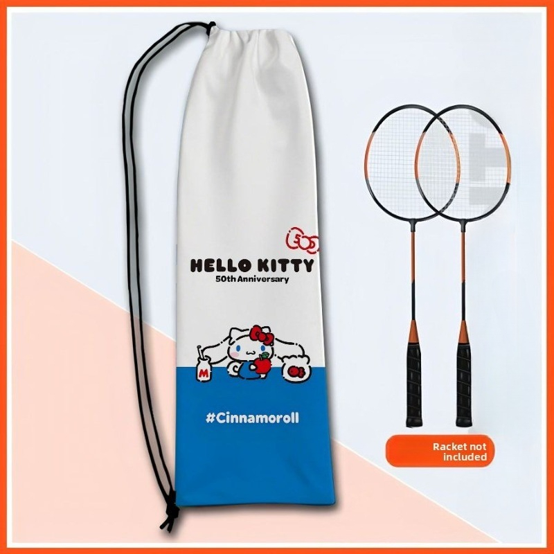 Cute Hello Kitty 50th Annivers - مراجعة Racket Cover Bag وسعره
