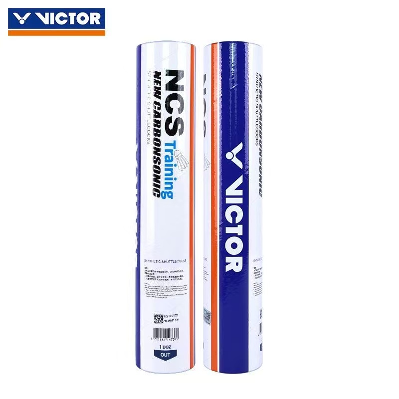 New 12pcs/tube VICTOR Stable C - مراجعة Nylon Shuttlecock 12 وسعره