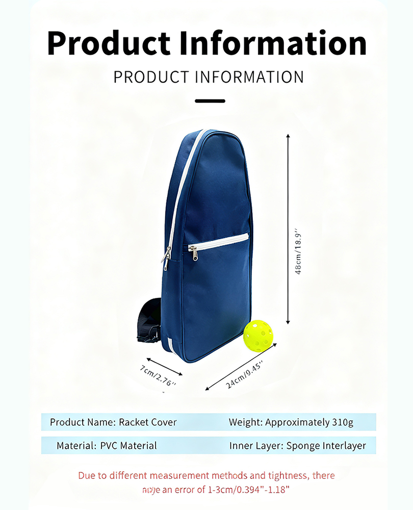Tennis Padel Racket Bag, Pickb - مراجعة Racket Cover Bag وسعره