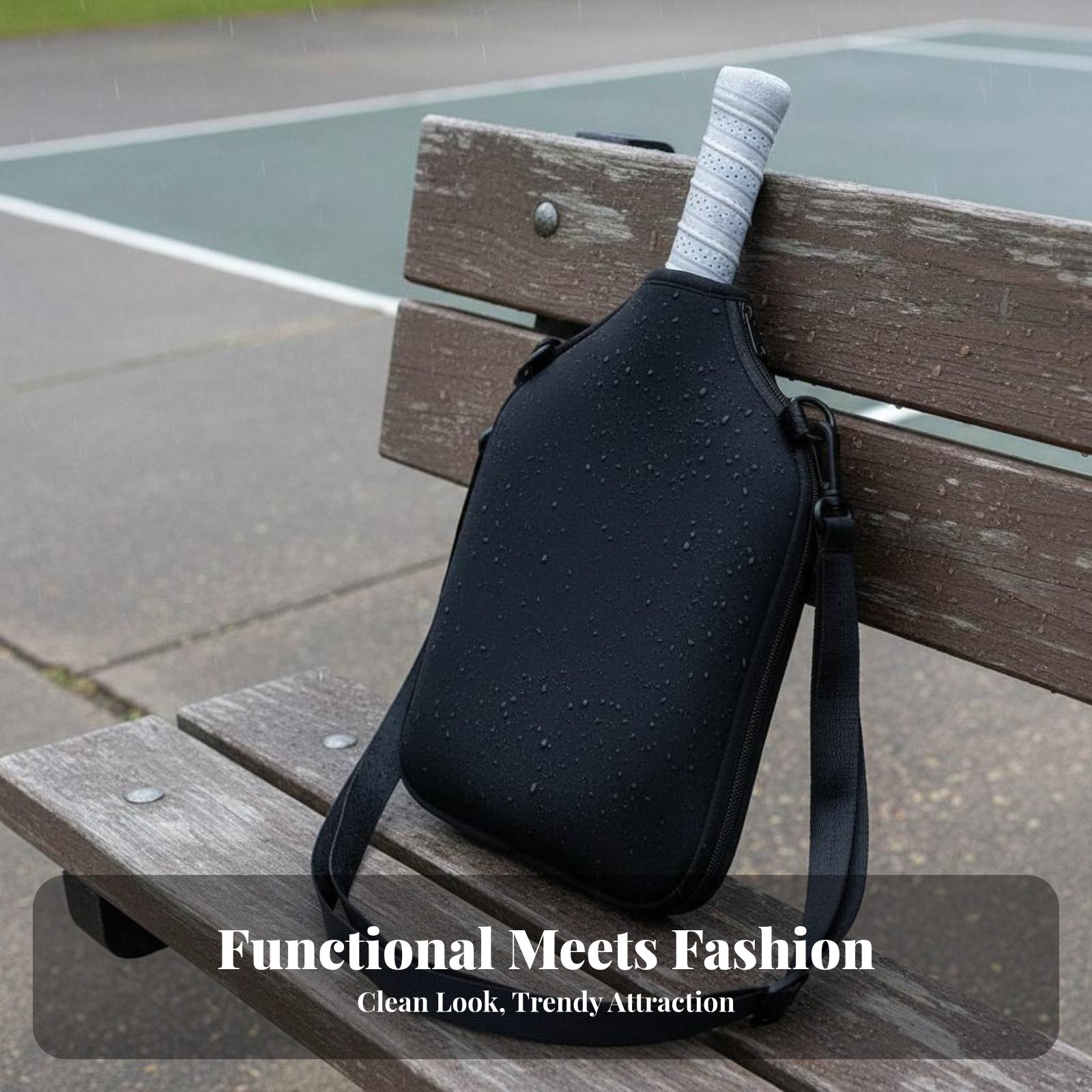 Pickleball Paddle Cover With H - مراجعة Racket Cover Bag وسعره