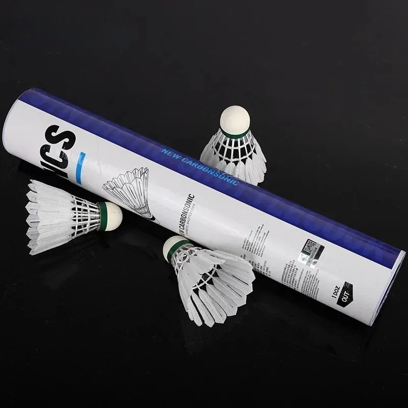 12pcs NCS Carbon Sound Badmint - مراجعة Nylon Shuttlecock 12 وسعره