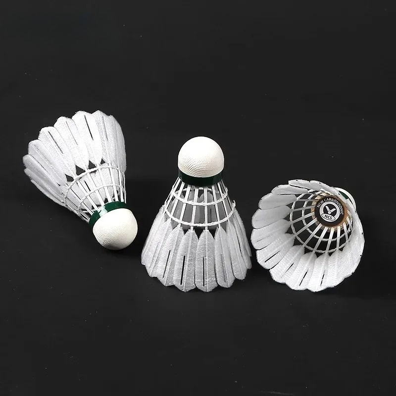 12pcs NCS Carbon Sound Badmint - مراجعة Nylon Shuttlecock 12 وسعره