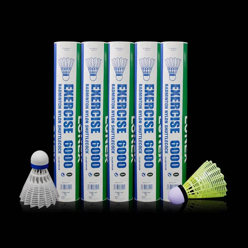 12 Pcs / Barrel Super Strong N - مراجعة Nylon Shuttlecock 12 وسعره