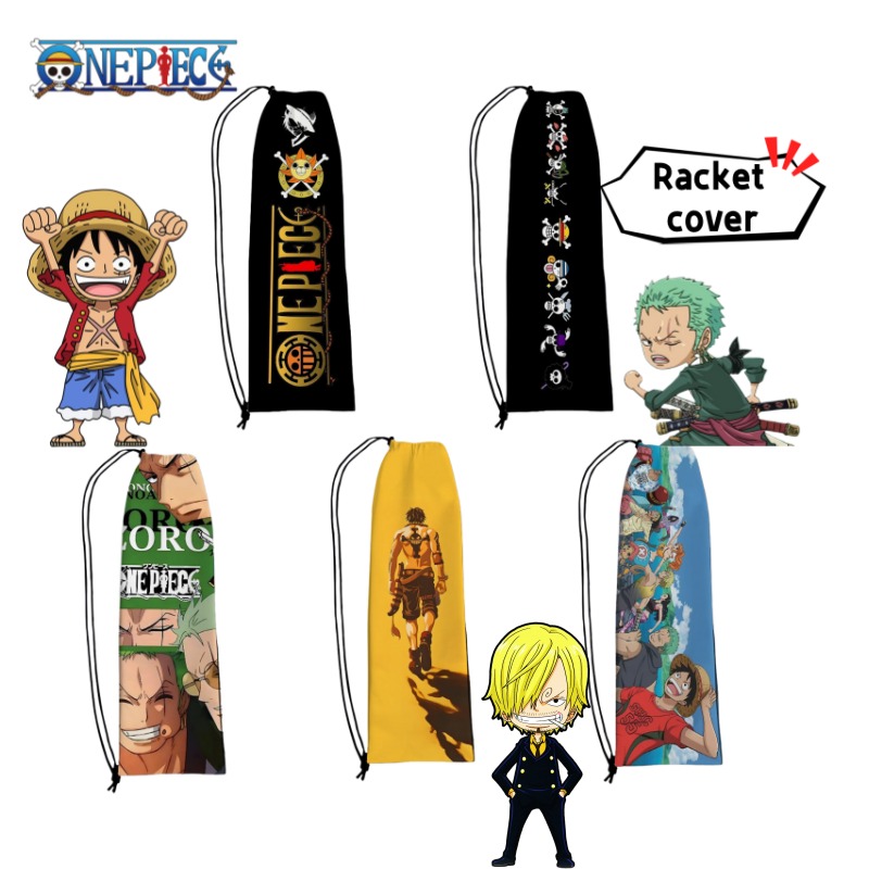 One Piece anime cartoon cute b - مراجعة Racket Cover Bag وسعره
