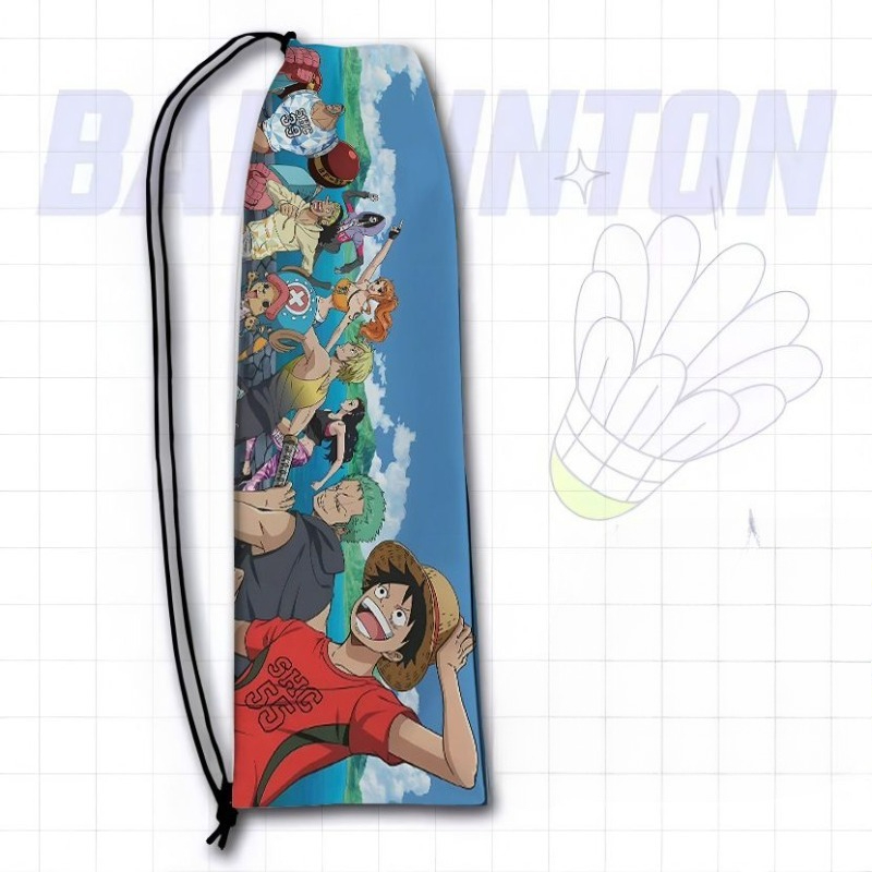 One Piece anime cartoon cute b - مراجعة Racket Cover Bag وسعره