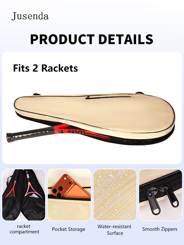 Jusenda Original New Padel Ten - مراجعة Racket Cover Bag وسعره