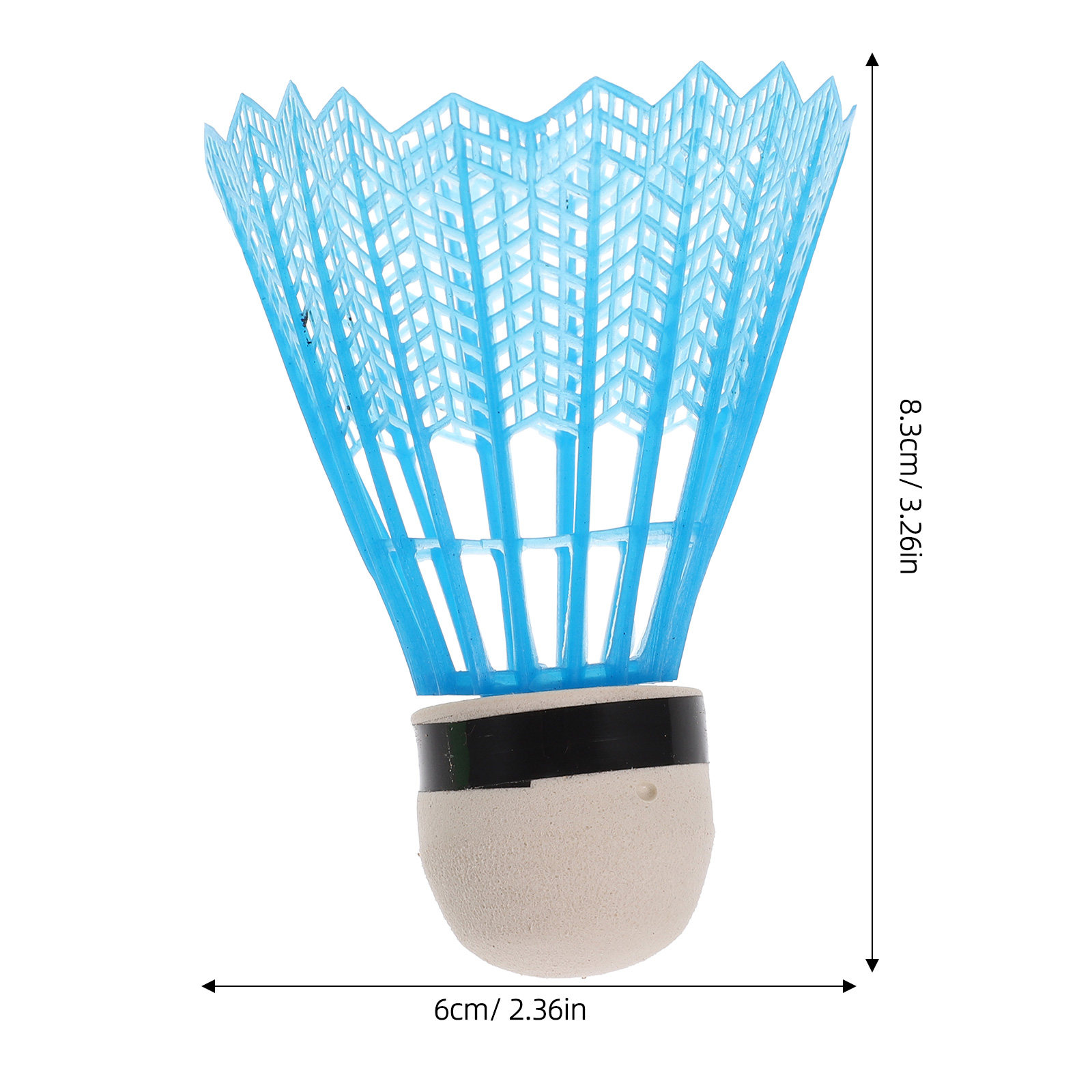 12 Pcs Badminton Birdie Nylon  - مراجعة Nylon Shuttlecock 12 وسعره